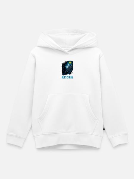 Aufschlag Kraftsprint - Kinder Premium Organic Hoodie - Weiß