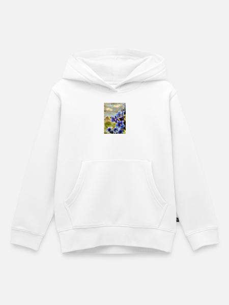 Enzian_DAP_Beliard_8 - Kinder Premium Organic Hoodie - Weiß