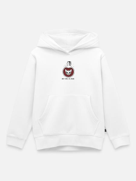 Dont Open Eve In Flasche - Kinder Premium Organic Hoodie - Weiß