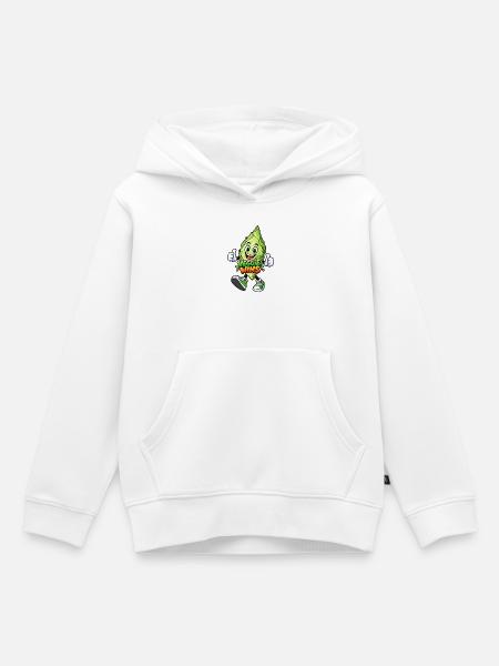 Spitzkohl Humor - Kinder Premium Organic Hoodie - Weiß