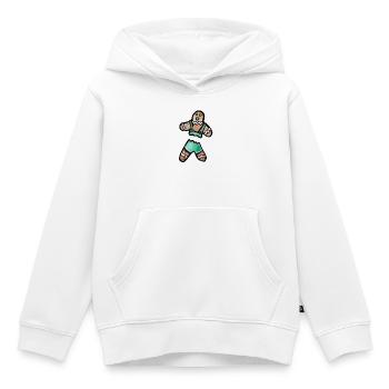 Lebkuchen-Bayerisches Outfit - Kinder Premium Organic Hoodie - Weiß - Vorne - AI Model Kid Female (0cm)