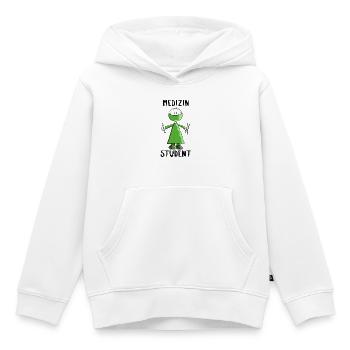 Medizin Student Strichmännchen - Chirurgie - Fun - Kinder Premium Organic Hoodie - Weiß - Vorne - AI Model Kid Female (0cm)