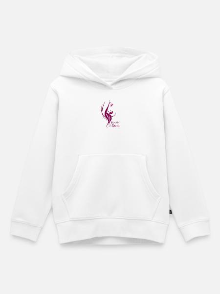 Beauty Queen - Kinder Premium Organic Hoodie - Weiß