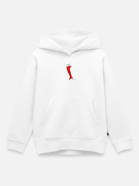 Plötzfisch © Chyropterum Innoxius - Kinder Premium Organic Hoodie - Weiß
