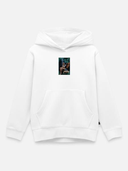 Beat-Angel - Kinder Premium Organic Hoodie - Weiß
