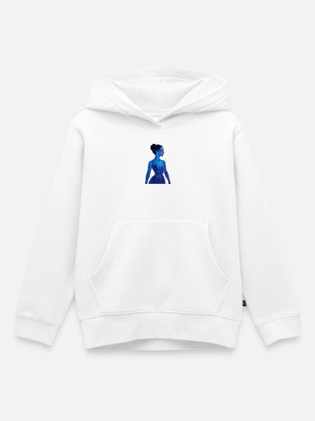 Madame X 2.0 - Kinder Premium Organic Hoodie - Weiß