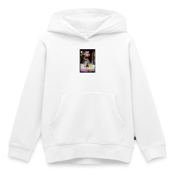 Buntes Punk-Vogel-Design für Kinder Puppe - Kinder Premium Organic Hoodie - Weiß - Vorne - AI Model Kid Female (0cm)