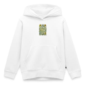 World's Best Granny Floral Tribute - Kids Premium Organic Hoodie - white - Front - AI Model Kid Female (0cm)