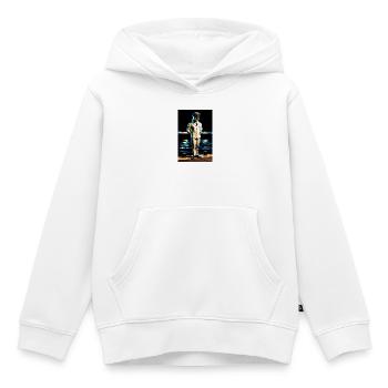 Mariner humanoider Delfin - Kinder Premium Organic Hoodie - Weiß - Vorne - AI Model Kid Female (0cm)
