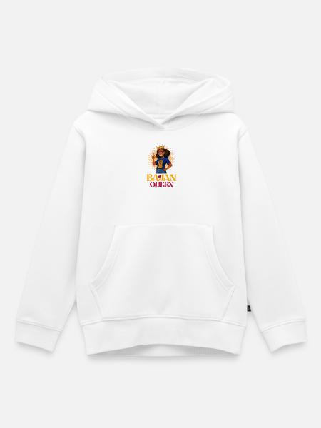 Barbados Queen Baja Queen - Kinder Premium Organic Hoodie - Weiß