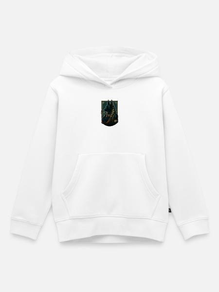 Anubis - Kinder Premium Organic Hoodie - Weiß