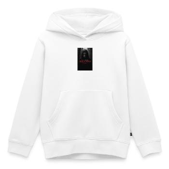 Black_Moods_Vol_2_2k_origin - Kinder Premium Organic Hoodie - Weiß - Vorne - AI Model Kid Female (0cm)