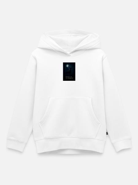 Gnade des Waldes - Kinder Premium Organic Hoodie - Weiß