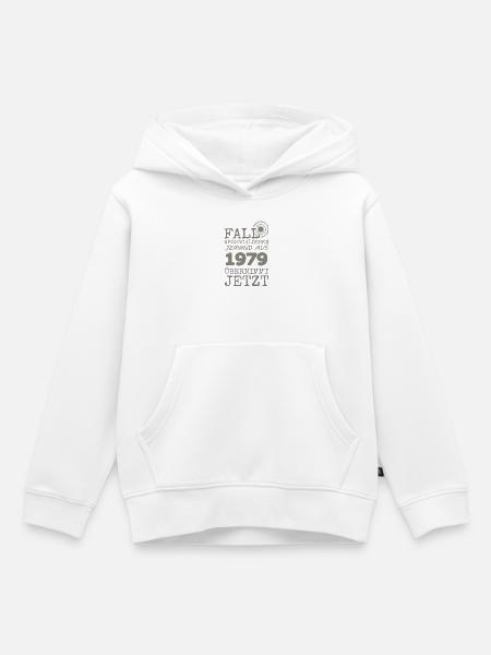 Fall 1979 - Kinder Premium Organic Hoodie - Weiß