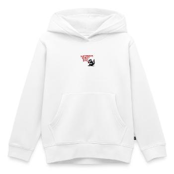 Raccoon Blues - Kinder Premium Organic Hoodie - Weiß - Vorne - AI Model Kid Female (0cm)