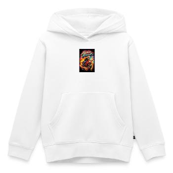 Liebe Geschwindigkeit - Kinder Premium Organic Hoodie - Weiß - Vorne - AI Model Kid Female (0cm)