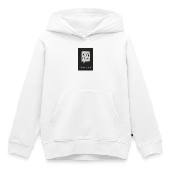 NO. ist ein kompletter Satz - Kinder Premium Organic Hoodie - Weiß - Vorne - AI Model Kid Female (0cm)