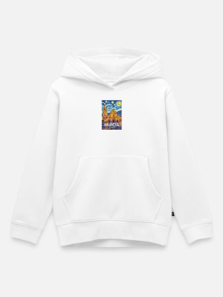 Murcia Spain - Kinder Premium Organic Hoodie - Weiß