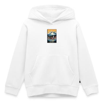 Entdecken Sie das arktische Abenteuer von Tromsø in Norwegen - Kinder Premium Organic Hoodie - Weiß - Vorne - AI Model Kid Female (0cm)