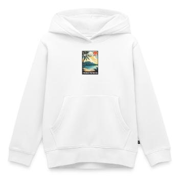 Entdecken Sie tropische Moorea in Französisch-Polynesien - Kinder Premium Organic Hoodie - Weiß - Vorne - AI Model Kid Female (0cm)