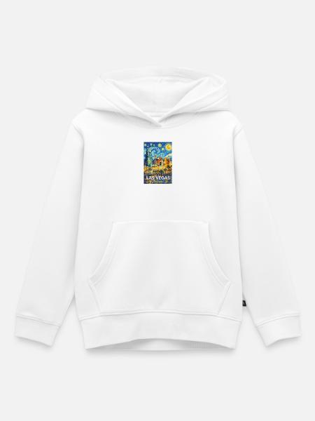 Las Vegas Nevada - Kinder Premium Organic Hoodie - Weiß