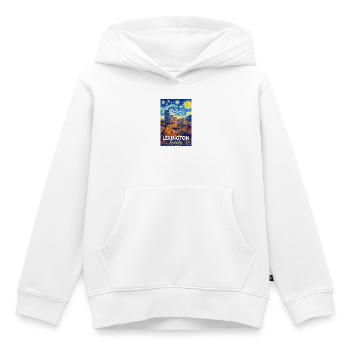 Lexington Kentucky - Kinder Premium Organic Hoodie - Weiß - Vorne - AI Model Kid Female (0cm)