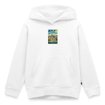 Kansas City, Missouri - Sweat Premium à capuche enfant bio - blanc - Devant - AI Model Kid Female (0cm)