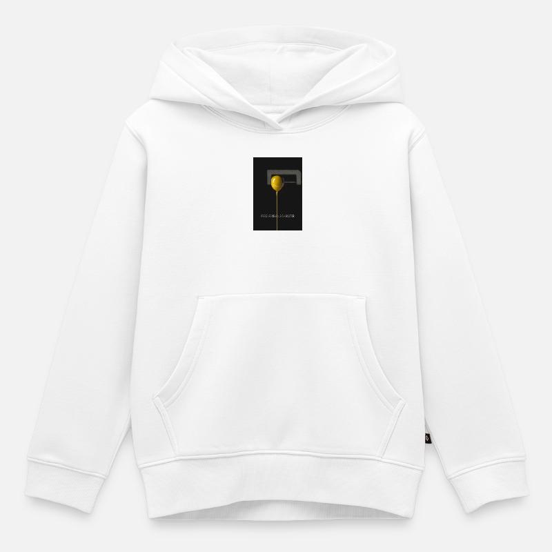 Pressure révèle l’affiche du personnage - Sweat Premium à capuche enfant bio - blanc