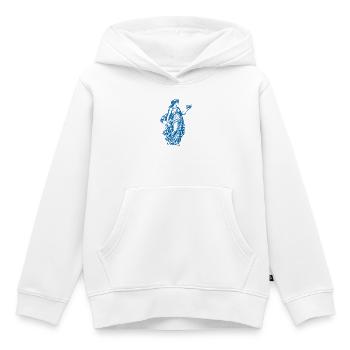 Déesse au crâne - Sweat Premium à capuche enfant bio - blanc - Devant - AI Model Kid Female (0cm)