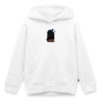 Neonlauf Sprintender Runner - Kinder Premium Organic Hoodie - Weiß - Vorne - AI Model Kid Female (0cm)