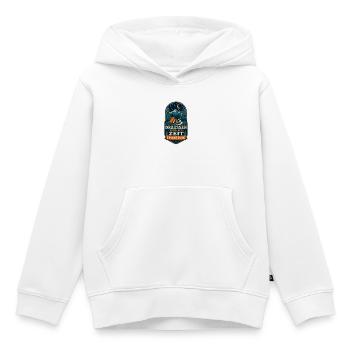 Draußen wird aus Zeit Erinnerung – Camping - Kinder Premium Organic Hoodie - Weiß - Vorne - AI Model Kid Female (0cm)