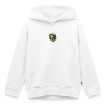 Guter Plan am Lagerfeuer Frosch - Kinder Premium Organic Hoodie - Weiß - Vorne - AI Model Kid Female (0cm)
