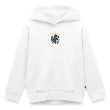 Chaosmanager Oktopus - Kinder Premium Organic Hoodie - Weiß - Vorne - AI Model Kid Female (0cm)