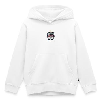 Kreativität braucht Pausen – Kreativ Spruch - Kinder Premium Organic Hoodie - Weiß - Vorne - AI Model Kid Female (0cm)