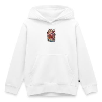 Sushi Tentakel Tsunami - Kinder Premium Organic Hoodie - Weiß - Vorne - AI Model Kid Female (0cm)