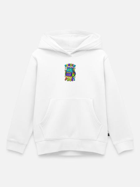 Pausenprofi Schulranzen Einschulung - Kinder Premium Organic Hoodie - Weiß