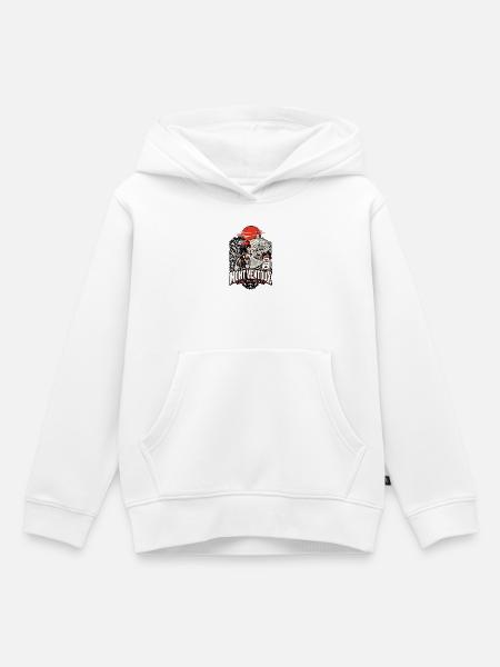Mont Ventoux Fahrrad - Kinder Premium Organic Hoodie - Weiß
