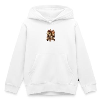 Königliche Pracht: Alles schick - Kinder Premium Organic Hoodie - Weiß - Vorne - AI Model Kid Female (0cm)