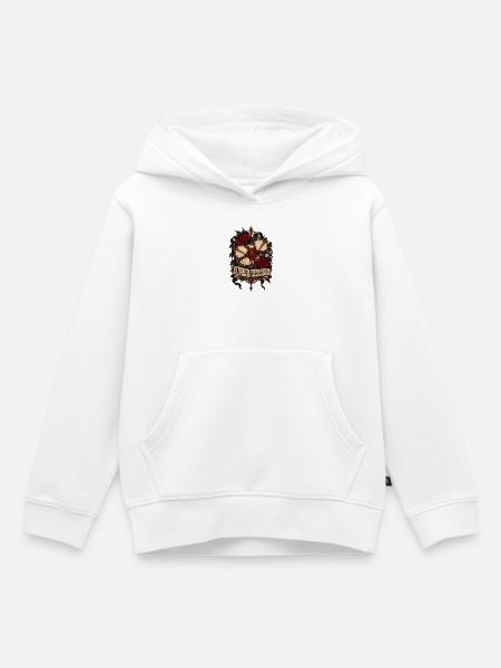 Nie verschickte Briefe: Gothic Rose Siegel - Kinder Premium Organic Hoodie - Weiß