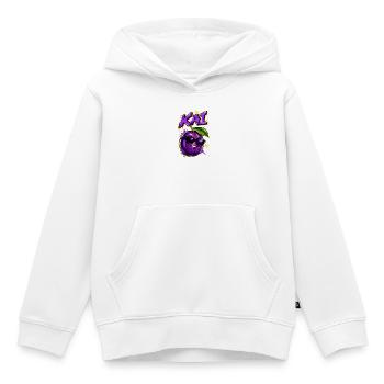 KAI Plum Graffiti Sonnenbrillen-Design - Kinder Premium Organic Hoodie - Weiß - Vorne - AI Model Kid Female (0cm)