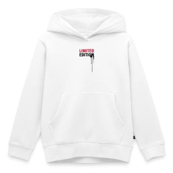 Limited Edition - Sweat Premium à capuche enfant bio - blanc - Devant - AI Model Kid Female (0cm)