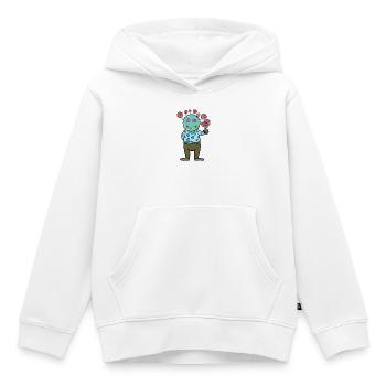 Sweets Sweet tooth Dessert Delicious - Kids Premium Organic Hoodie - white - Front - AI Model Kid Female (0cm)