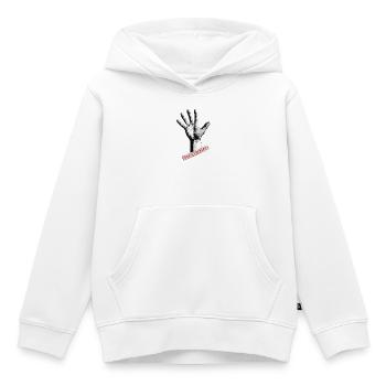Calisthenics ist Kraft - Kinder Premium Organic Hoodie - Weiß - Vorne - AI Model Kid Female (0cm)