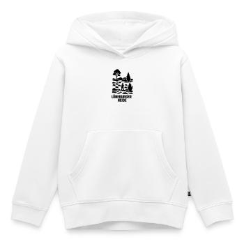 Lüneburger Heide Schäfer Heidschnucken Idylle - Kinder Premium Organic Hoodie - Weiß - Vorne - AI Model Kid Female (0cm)