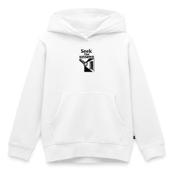 Urbex - Urban Exploration - Urban Explorer - Kids Premium Organic Hoodie - white - Front - AI Model Kid Female (0cm)
