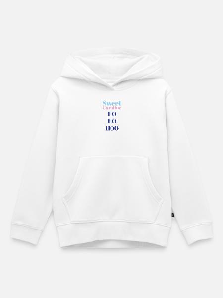 Sweet_caroline - Kinder Premium Organic Hoodie - Weiß