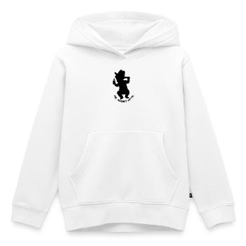 Der_Baby-Hillbilly-Hippie - Kinder Premium Organic Hoodie - Weiß - Vorne - AI Model Kid Female (0cm)