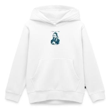 I never said that - Konfuzius - Kinder Premium Organic Hoodie - Weiß - Vorne - AI Model Kid Female (0cm)