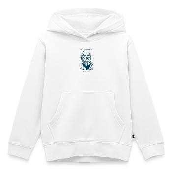 Eeh Good Enough - Mediocrates - Kinder Premium Organic Hoodie - Weiß - Vorne - AI Model Kid Female (0cm)