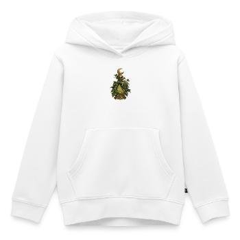 Mondschein Garten Elixierflasche - Kinder Premium Organic Hoodie - Weiß - Vorne - AI Model Kid Female (0cm)